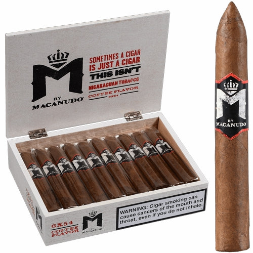 nicaraguan tobacco coffee M by Macanudo Coffee Belicoso (6