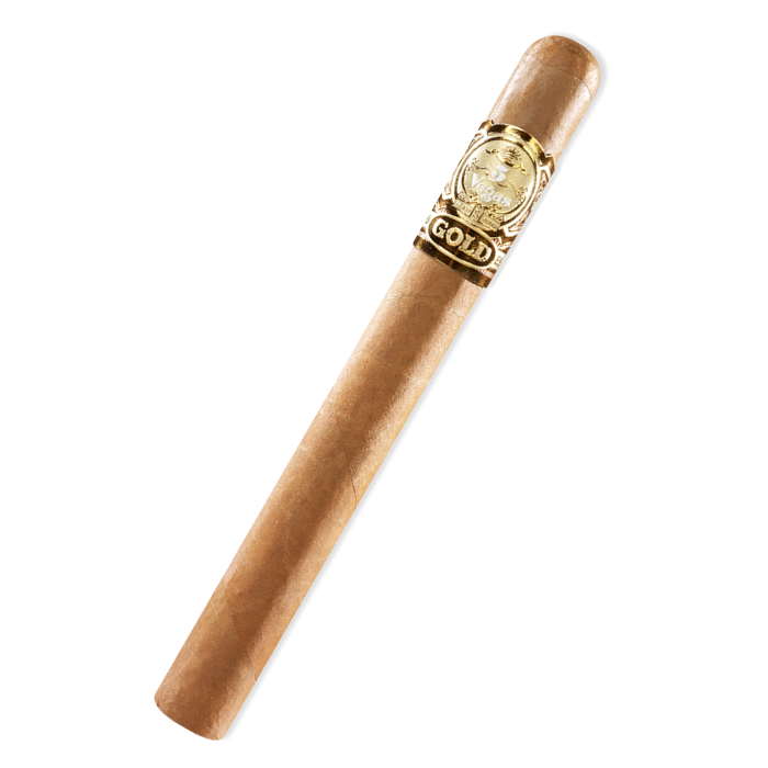 5 Vegas Gold No. 1 Presidente Cigars (7.5" x 54) - CigarsCity.com