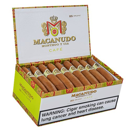Bulk Macanudo Cafe & Maduro Diplomat - Box of 25 - CigarsCity.com