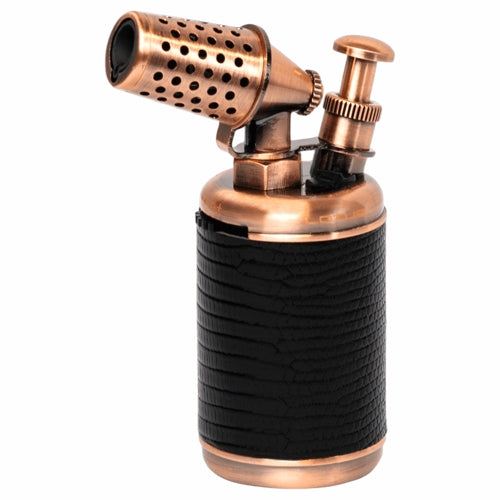 Lotus Truman Copper and Retro Desktop Lighter (Copper & Black)