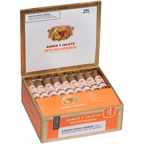 Romeo y Julieta 1875 Nicaragua Toro (6" x 50)