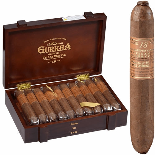 Gurkha Cellar Reserve Especial 18-Year Kraken (6" x 60)