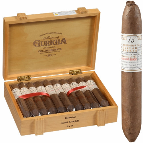 Gurkha Cellar Reserve 15-Year Hedonism Perfecto (6" x 58)