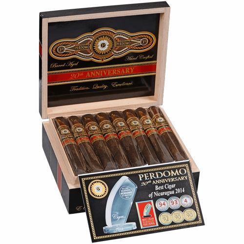 Perdomo 20th Anniversary Maduro Epicure Toro - Box of 24