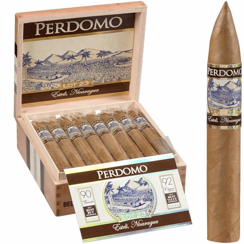 Perdomo Lot 23 Connecticut Belicoso - Box of 24