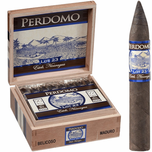 Perdomo Lot 23 Maduro Belicoso - Box of 24