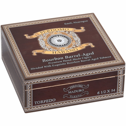 Perdomo Habano Bourbon Barrel Aged Maduro Torpedo (6.5&quot; x 54)