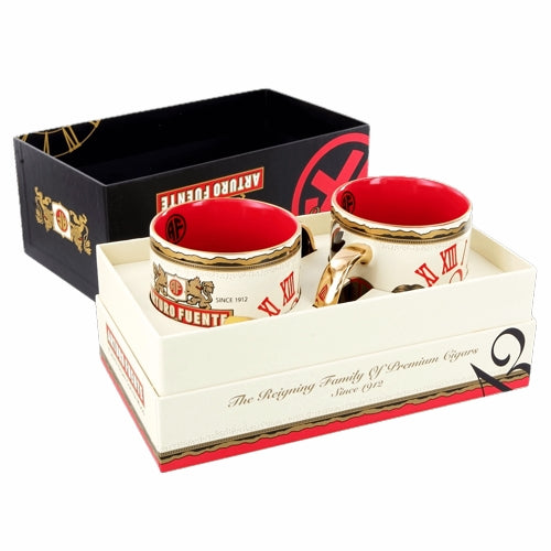 Arturo Fuente Ceramic Coffee Mugs - 2 Pack