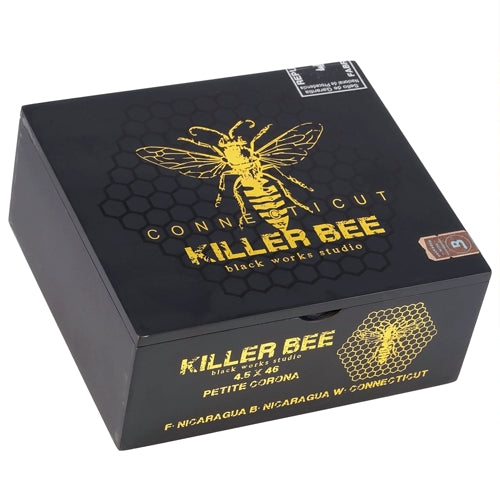 Black Works Studio Killer Bee Connecticut Petite Corona (4.5" x 46)
