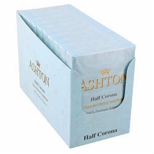 Ashton - Connecticut Half Corona (Petite Corona) Blue Box
