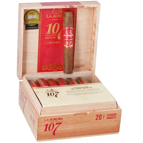 La Aurora 107 Ecuador Robusto (5&quot; x 50)
