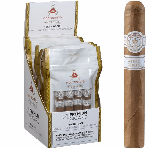 Montecristo White Toro Fresh Pack - 4 Cigars