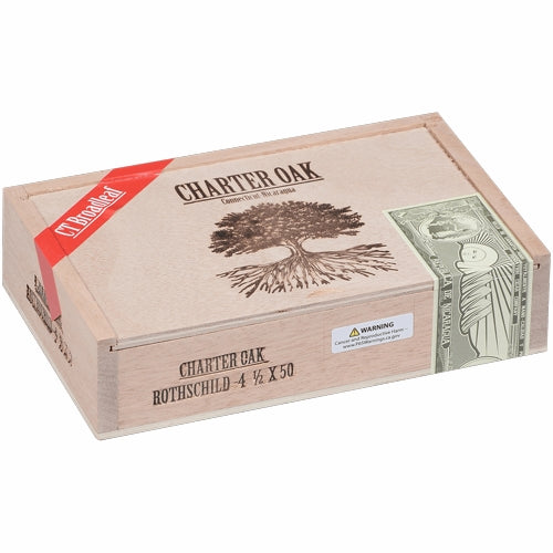 Foundation Charter Oak Connecticut Broadleaf Maduro Rothschild (4.5" x 50)