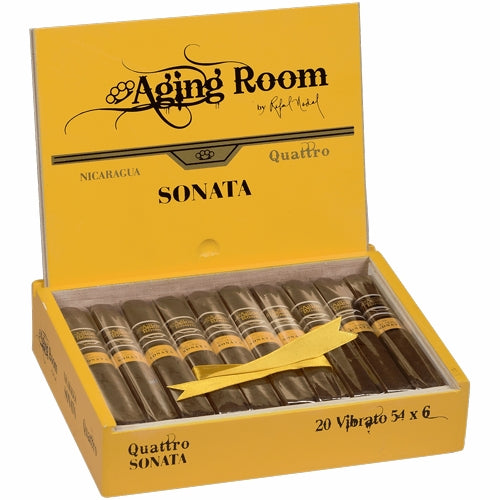 Aging Room Quattro Nicaragua Sonata Vibrato Toro (6&quot; x 54)