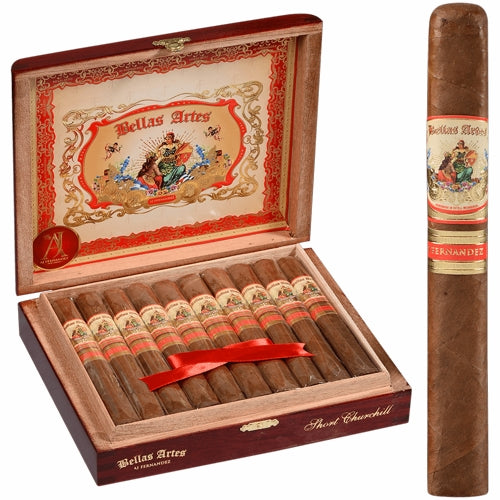 Bellas Artes by AJ Fernandez Habano Short Churchill (6" x 48)