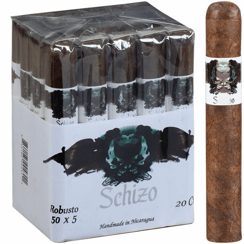 Asylum Schizo Robusto Natural (5.0" x 50)