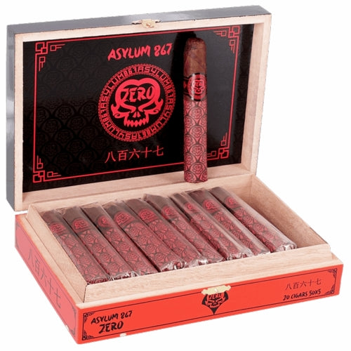 Asylum 867 Zero Robusto (5&quot; x 50) Box of 20