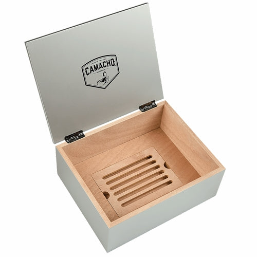 Camacho Humidor - 30 Cigar Capacity - (Gray)
