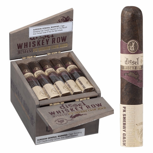 Diesel Whiskey Row Sherry Cask Robusto (5.5" x 52)
