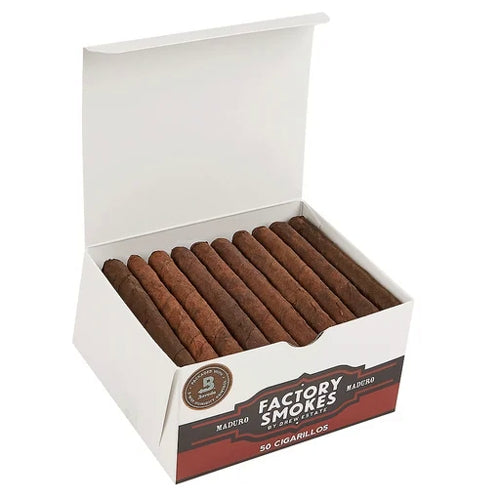 Drew Estate Factory Smokes Cigarillos (4" x 32) - Box of 50