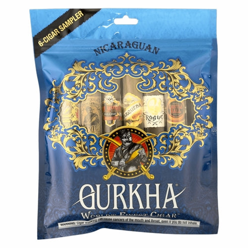Gurkha Nicaraguan Blue Toro 6-Cigar Sampler
