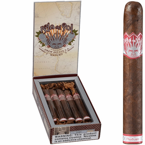 Drew Estate Isla del Sol Maduro Toro (6.0&quot; x 52) Box of 10