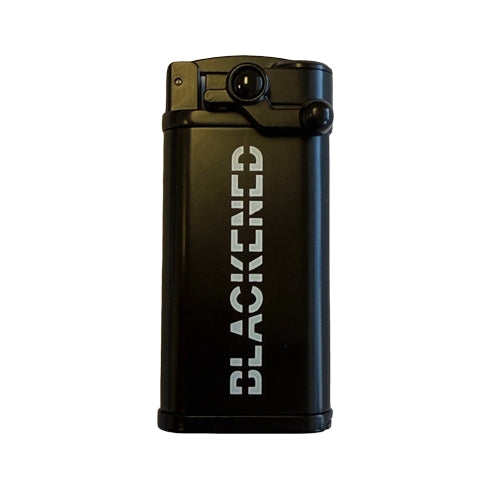 Drew Estate Blackened Single Torch Lighter (Metal)