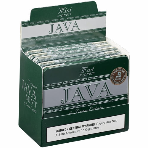 Java Mint Puffs Drew Estate Java Mint X-Press Cigarillos (4
