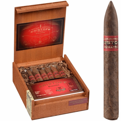 Kristoff Sumatra Torpedo (6.12" x 54) - Box of 20
