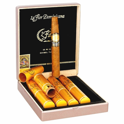 La Flor Dominicana Oro Chisel Tubo 5