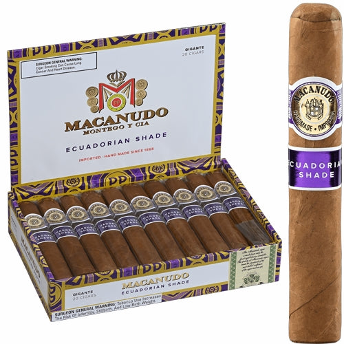 Macanudo Ecuadorian Shade Gigante BP (6" x 60)