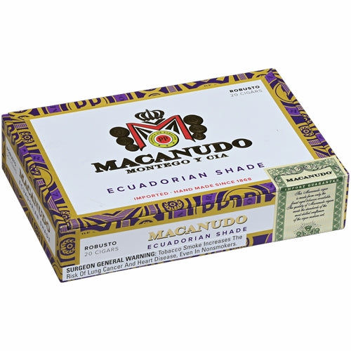 Macanudo Ecuadorian Shade Robusto BP (5" x 50)