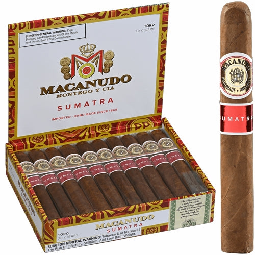 Macanudo Sumatra Toro BP (6" x 50)