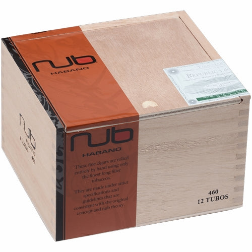 Nub by Oliva 460 Habano Tubo Gordo - Box of 12