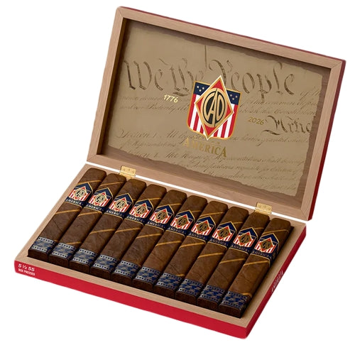 CAO America 250th Anniversary Robusto (5.5" x 55) - Box of 10