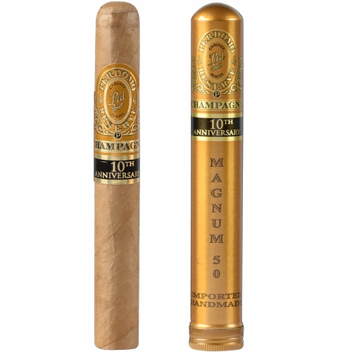 Perdomo Reserve 10th Anniversary Champagne Magnum 50 Tubo Toro - Box of 12