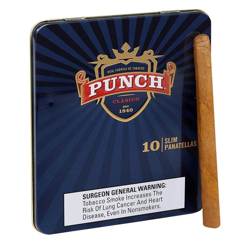 Punch - Slim Panatelas (Cigarillos) - Box of 100