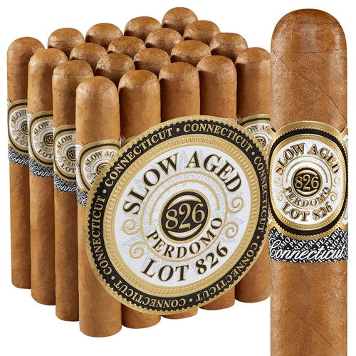 Perdomo Slow Aged No. 826 Robusto - Bundle of 20