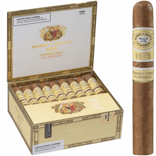 Romeo y Julieta 1875 Connecticut Nicaragua Toro (6" x 50)