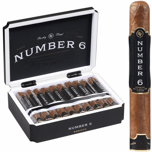 Rocky Patel Number 6 Robusto (5.5&quot; x 50) Box of 20