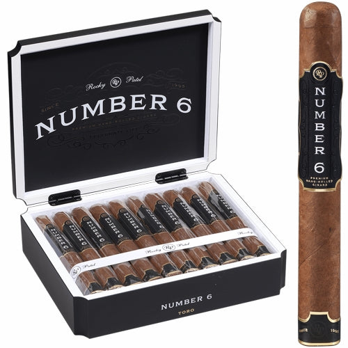 Rocky Patel Number 6 Toro (6.5&quot; x 52) Box of 20