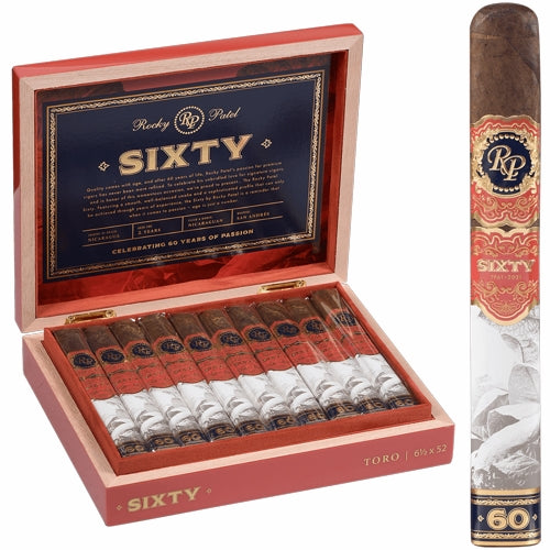 Rocky Patel Sixty Toro (6.5&quot; x 52) - Box of 20