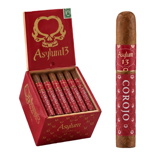 Asylum 13 Authentic Corojo  (Robusto) - Box of 25