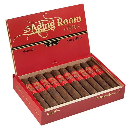 Aging Room Quattro Maduro Espressivo Robusto (5&quot; x 50) Box of 20