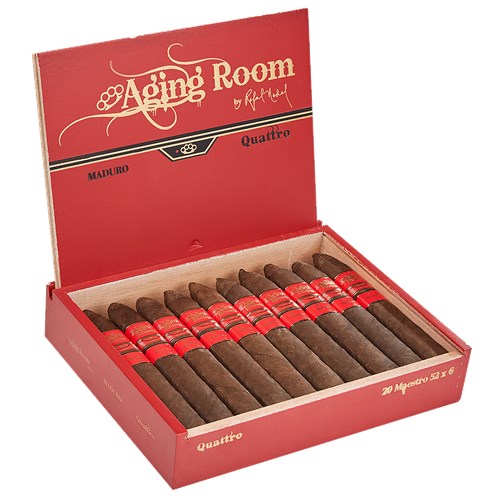 Aging Room Quattro Maduro Maestro Torpedo (6&quot; x 52) Box of 20