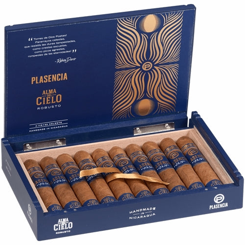 Plasencia Alma Del Cielo Celeste (4.8" x 52) Robusto