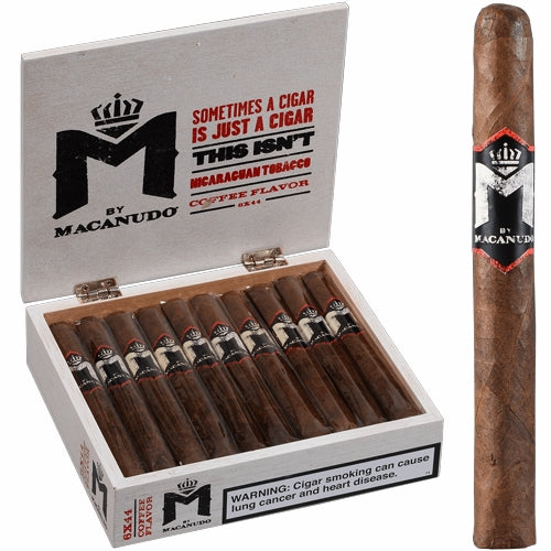 M by Macanudo Coffee Corona Extra (6" x 44)
