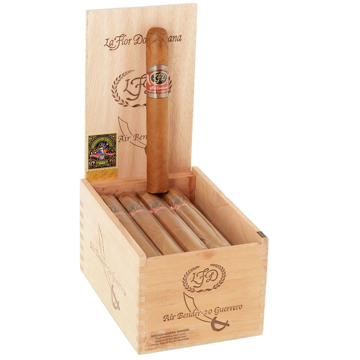 La Flor Dominicana Air Bender Guerrero (6.25" x 54)