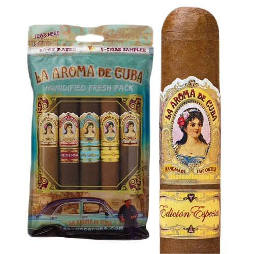 La Aroma de Cuba '92-95 Rated' Fresh Pack Sampler