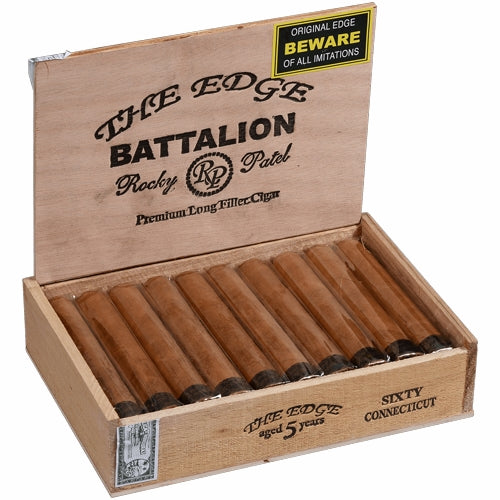 Rocky Patel The Edge Connecticut "Lite" Battalion Gordo (6" x 60)